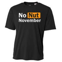 No Nut November Challenge Funny Design Cooling Performance Crew T-Shirt