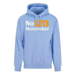 No Nut November Challenge Funny Design Unisex Surf Hoodie