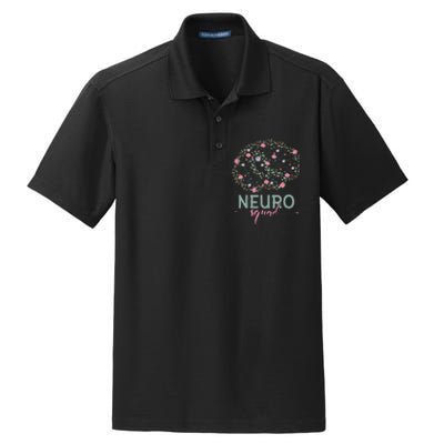 Neurology Neuro Nurse Neuro Tech Neuro Squad Dry Zone Grid Polo