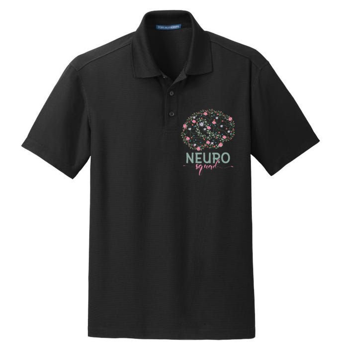 Neurology Neuro Nurse Neuro Tech Neuro Squad Dry Zone Grid Polo