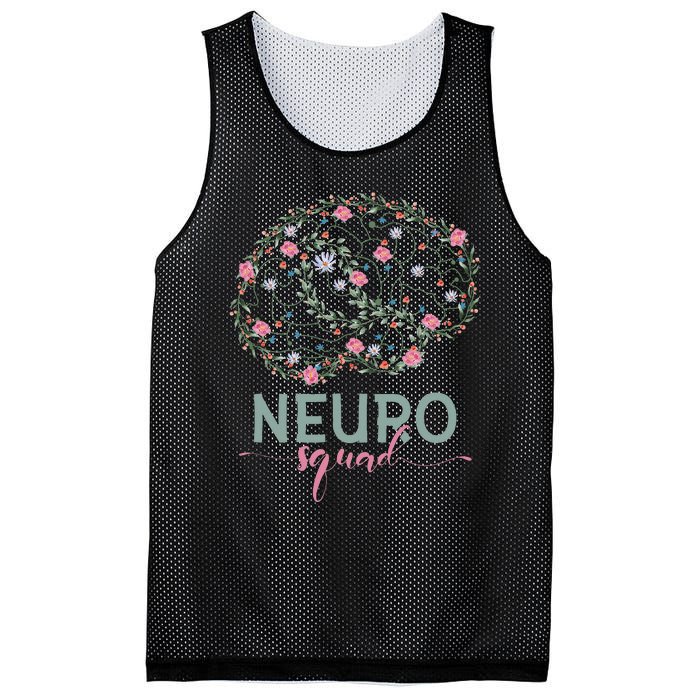 Neurology Neuro Nurse Neuro Tech Neuro Squad Mesh Reversible Basketball Jersey Tank