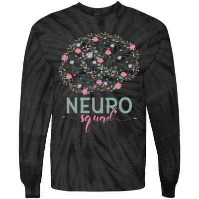 Neurology Neuro Nurse Neuro Tech Neuro Squad Tie-Dye Long Sleeve Shirt