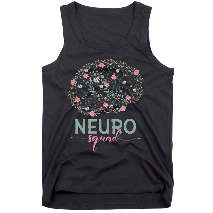 Neurology Neuro Nurse Neuro Tech Neuro Squad Tank Top