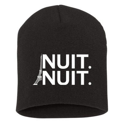 Nuit Nuit Short Acrylic Beanie