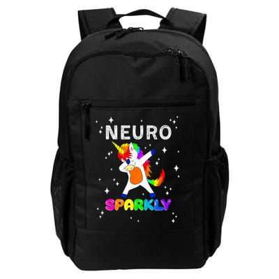Neurodivergent Neurosparkly Neurodivergence Unicorn ADHD ASD Daily Commute Backpack