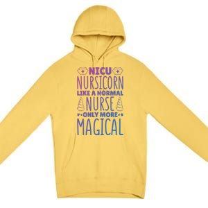 Nicu Nurse Nicu Nursicorn Gift Premium Pullover Hoodie