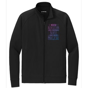 Nicu Nurse Nicu Nursicorn Gift Stretch Full-Zip Cadet Jacket