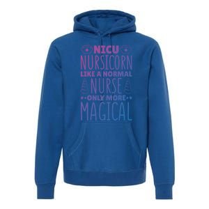 Nicu Nurse Nicu Nursicorn Gift Premium Hoodie