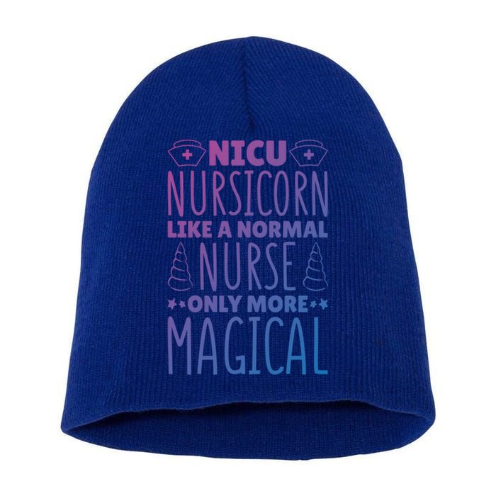 Nicu Nurse Nicu Nursicorn Gift Short Acrylic Beanie