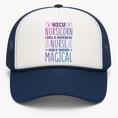 Nicu Nurse Nicu Nursicorn Gift Trucker Hat