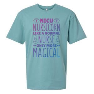 Nicu Nurse Nicu Nursicorn Gift Sueded Cloud Jersey T-Shirt