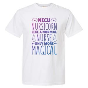 Nicu Nurse Nicu Nursicorn Gift Garment-Dyed Heavyweight T-Shirt