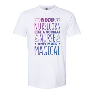 Nicu Nurse Nicu Nursicorn Gift Softstyle CVC T-Shirt