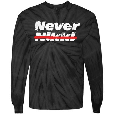 Never Nikki Tie-Dye Long Sleeve Shirt