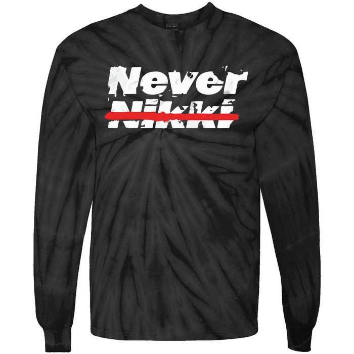 Never Nikki Tie-Dye Long Sleeve Shirt