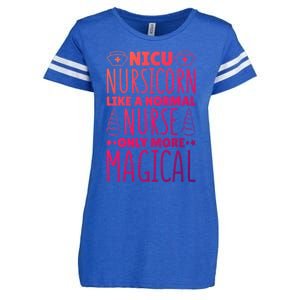 Nicu Nurse Nicu Nursicorn Gift Enza Ladies Jersey Football T-Shirt