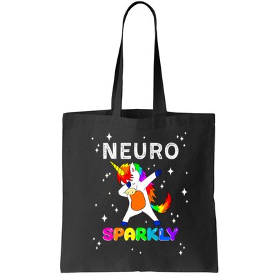 Neurodivergent Neurosparkly Neurodivergence Unicorn Bag