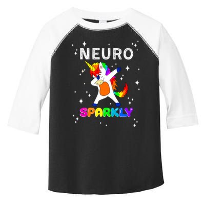 Neurodivergent Neurosparkly Neurodivergence Unicorn Toddler Fine Jersey T-Shirt