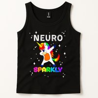 Neurodivergent Neurosparkly Neurodivergence Unicorn Tank Top