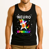 Neurodivergent Neurosparkly Neurodivergence Unicorn Tank Top