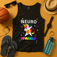 Neurodivergent Neurosparkly Neurodivergence Unicorn Tank Top