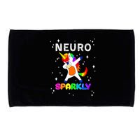 Neurodivergent Neurosparkly Neurodivergence Unicorn Microfiber Hand Towel