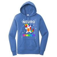 Neurodivergent Neurosparkly Neurodivergence Unicorn Women's Pullover Hoodie