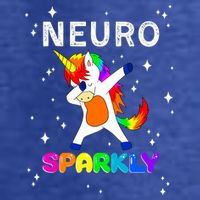 Neurodivergent Neurosparkly Neurodivergence Unicorn Women's Pullover Hoodie