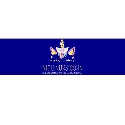 Nicu Nurse Nicu Nursicorn Gift Bumper Sticker