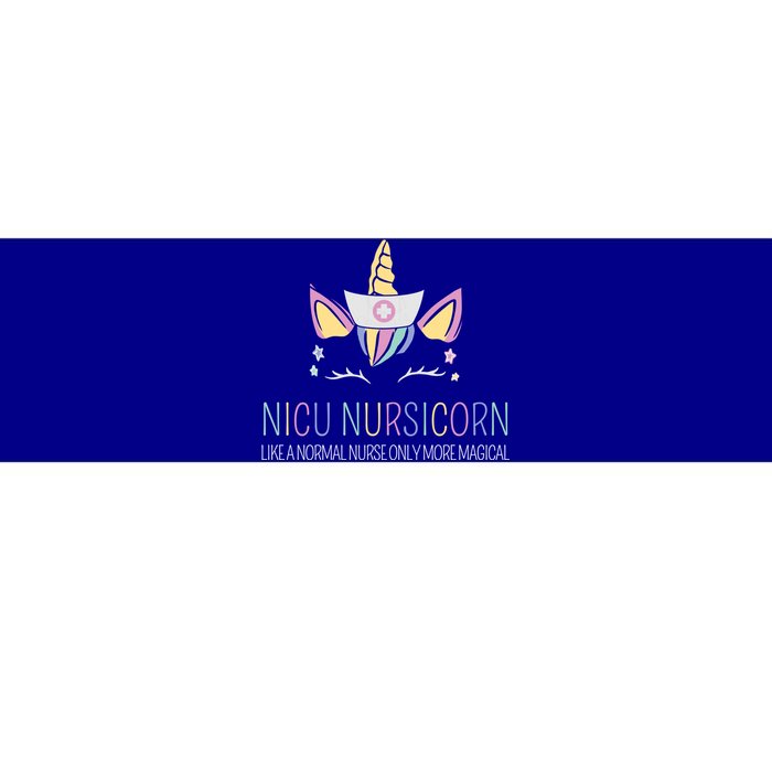 Nicu Nurse Nicu Nursicorn Gift Bumper Sticker