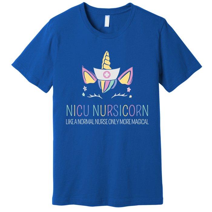 Nicu Nurse Nicu Nursicorn Gift Premium T-Shirt