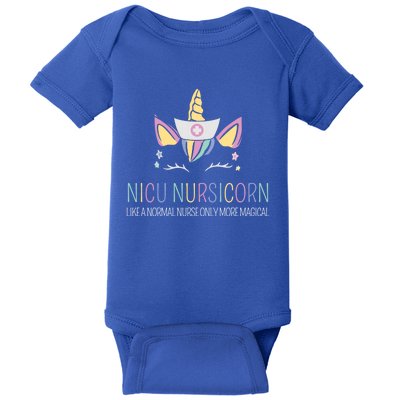 Nicu Nurse Nicu Nursicorn Gift Baby Bodysuit