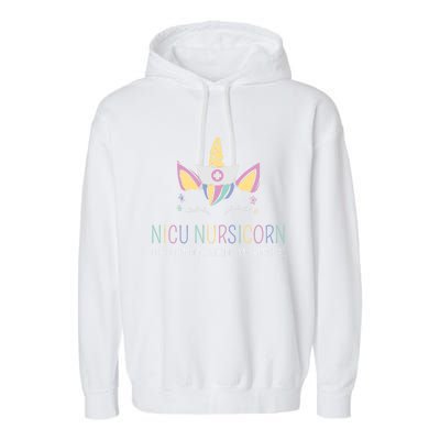 Nicu Nurse Nicu Nursicorn Gift Garment-Dyed Fleece Hoodie