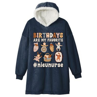 Nicu Nurse Nicu Nursing Best Neonatal Icu Nurse Gift Hooded Wearable Blanket