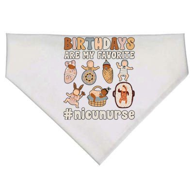 Nicu Nurse Nicu Nursing Best Neonatal Icu Nurse Gift USA-Made Doggie Bandana