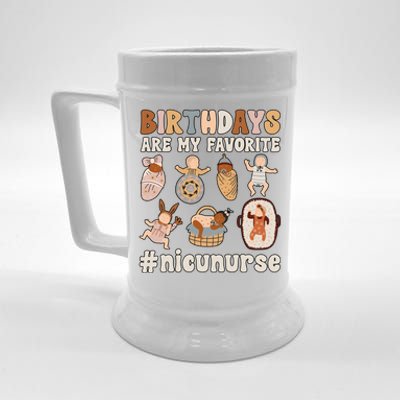 Nicu Nurse Nicu Nursing Best Neonatal Icu Nurse Gift Beer Stein