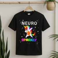 Neurodivergent Neurosparkly Neurodivergence Unicorn Adhd Asd T-Shirt