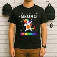 Neurodivergent Neurosparkly Neurodivergence Unicorn Adhd Asd T-Shirt