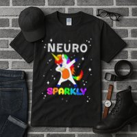 Neurodivergent Neurosparkly Neurodivergence Unicorn Adhd Asd Tall T-Shirt