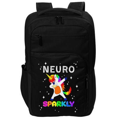 Neurodivergent Neurosparkly Neurodivergence Unicorn Adhd Asd Impact Tech Backpack