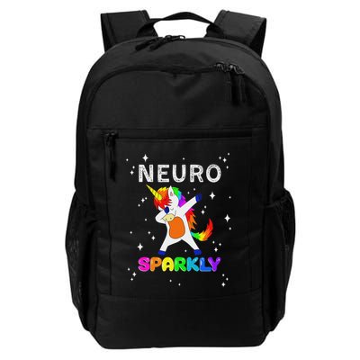 Neurodivergent Neurosparkly Neurodivergence Unicorn Adhd Asd Daily Commute Backpack