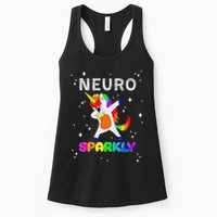 Neurodivergent Neurosparkly Neurodivergence Unicorn Adhd Asd Womens Tank Top