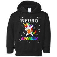Neurodivergent Neurosparkly Neurodivergence Unicorn Adhd Asd Toddler Hoodie