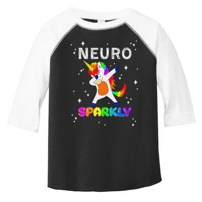 Neurodivergent Neurosparkly Neurodivergence Unicorn Adhd Asd Toddler Fine Jersey T-Shirt