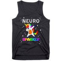 Neurodivergent Neurosparkly Neurodivergence Unicorn Adhd Asd Tank Top