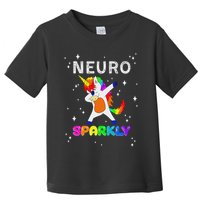 Neurodivergent Neurosparkly Neurodivergence Unicorn Adhd Asd Toddler T-Shirt