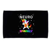 Neurodivergent Neurosparkly Neurodivergence Unicorn Adhd Asd Microfiber Hand Towel