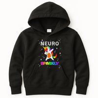 Neurodivergent Neurosparkly Neurodivergence Unicorn Adhd Asd Kids Hoodie