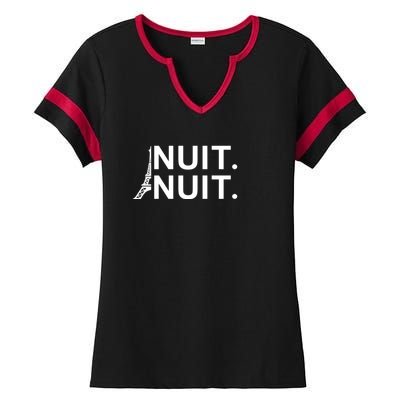 Nuit Nuit Night Night Ladies Halftime Notch Neck Tee