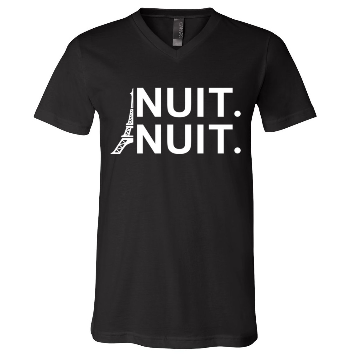 Nuit Nuit Night Night V-Neck T-Shirt